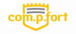 Логотип cервисного центра Com. p. fort